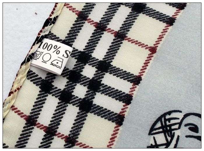 Bears Small Square Silk Scarf