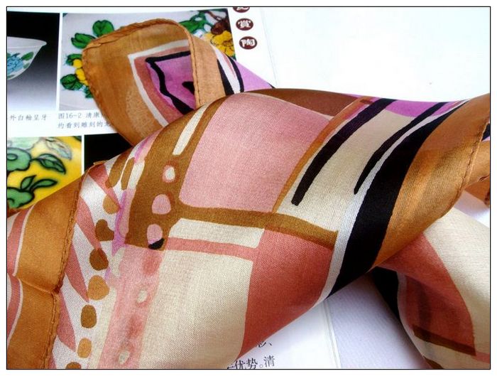 Paint Small Square Silk Scarf Paint Small Square Silk Scarf