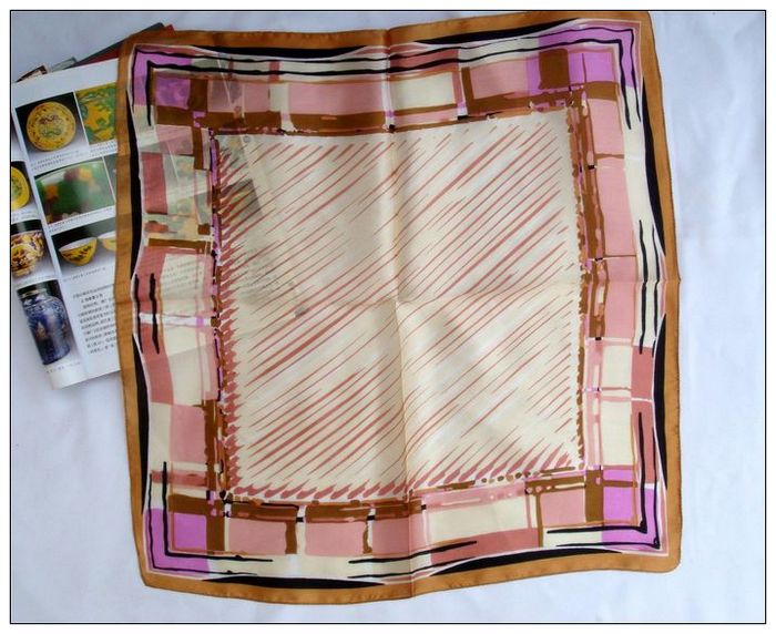 Paint Small Square Silk Scarf Paint Small Square Silk Scarf