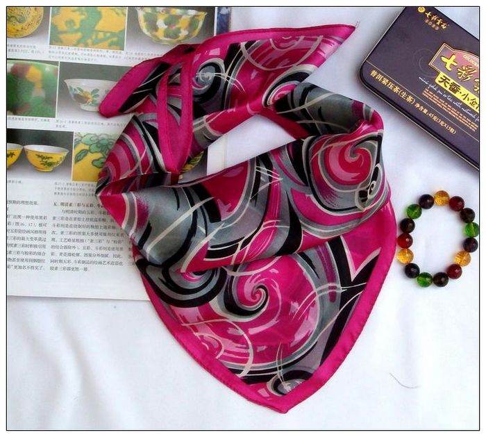 Windspout Small Square Silk Scarf