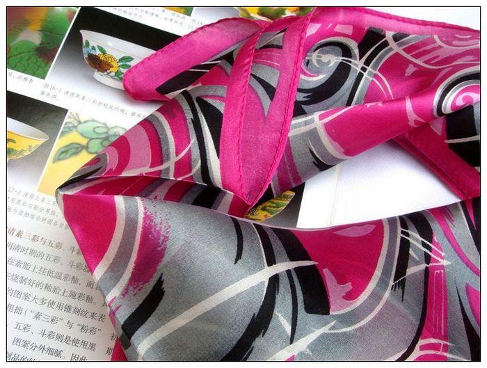 Windspout Small Square Silk Scarf
