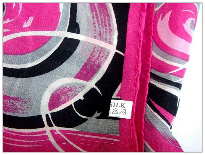 Windspout Small Square Silk Scarf