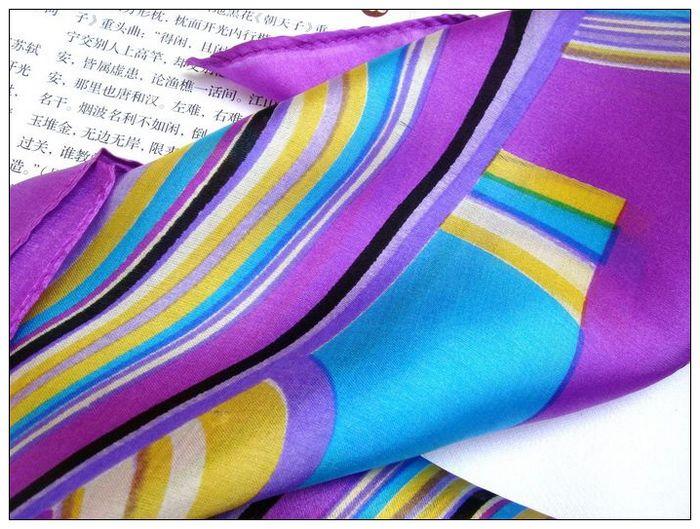 Devise Small Square Silk Scarf