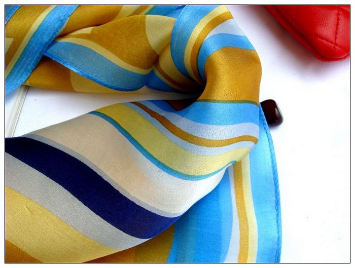 Devise Small Square Silk Scarf Devise Small Square Silk Scarf