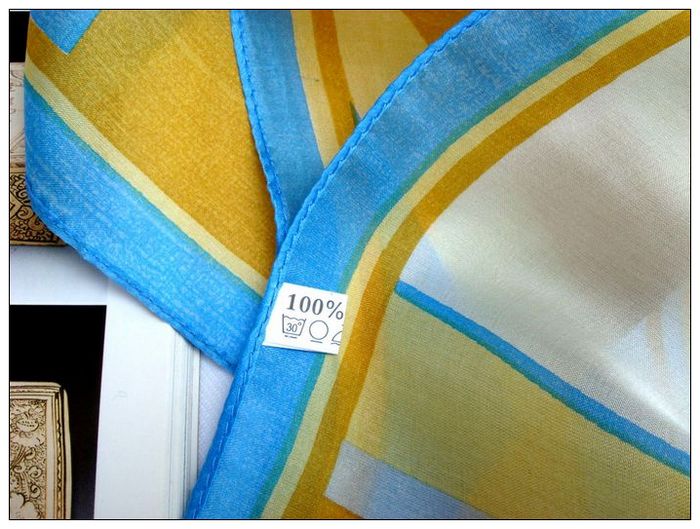 Devise Small Square Silk Scarf Devise Small Square Silk Scarf