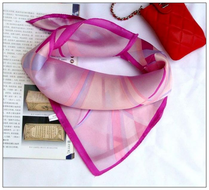 Devise Small Square Silk Scarf 