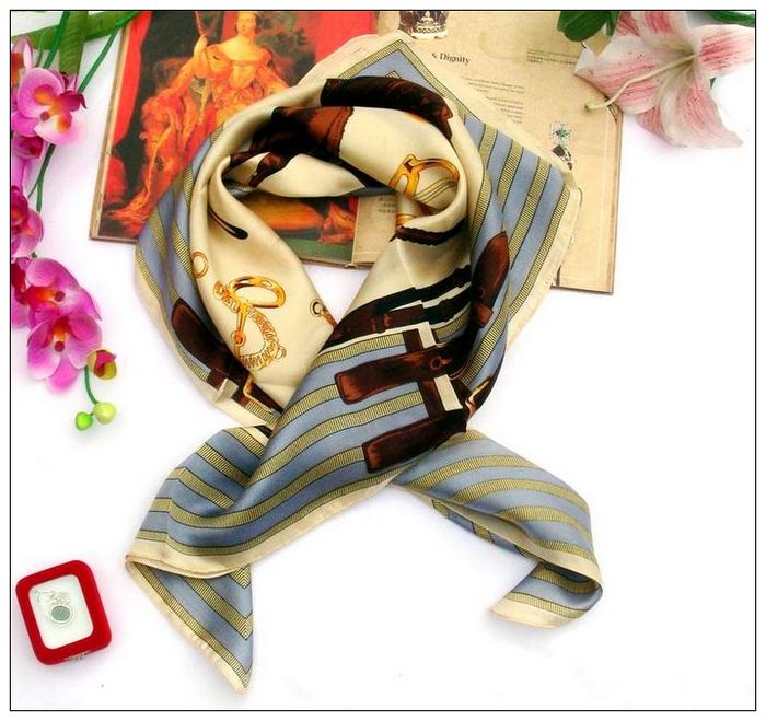 Horse Big Square Silk Scarf 