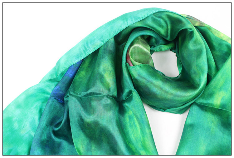 wholesale 100% silk scarves