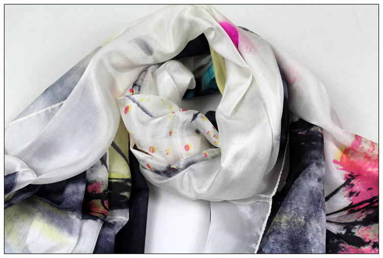 wholesale 100% silk scarves