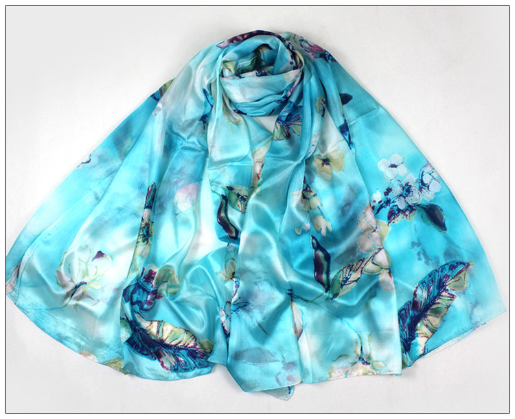 wholesale 100% silk scarves