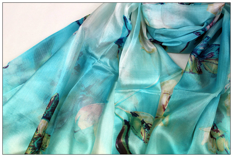 wholesale 100% silk scarves