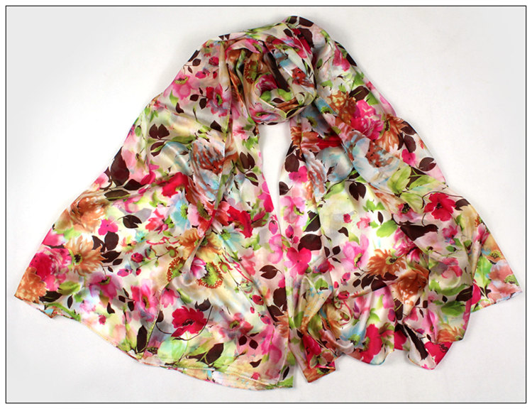 wholesale 100% silk scarves