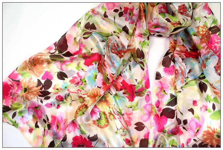 wholesale 100% silk scarves