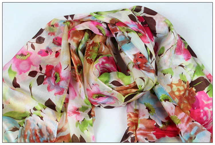 wholesale 100% silk scarves