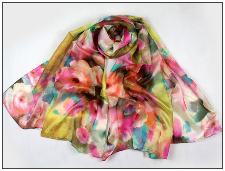 wholesale 100% silk scarves