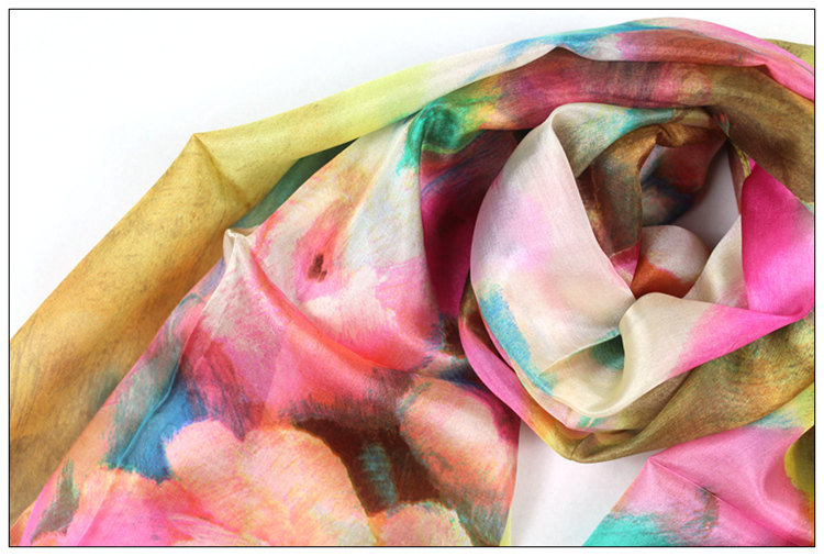 wholesale 100% silk scarves