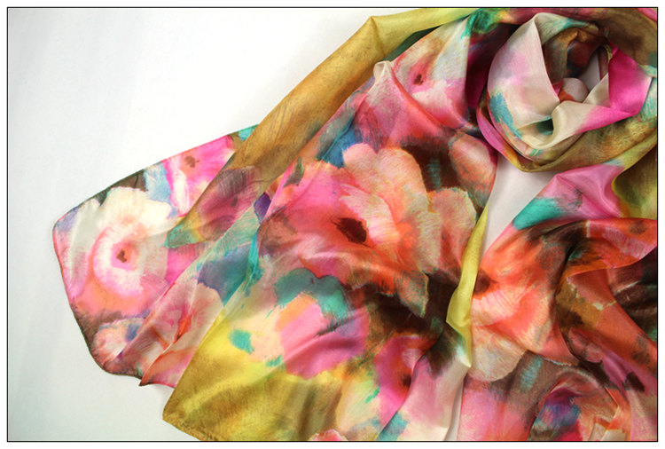 wholesale 100% silk scarves
