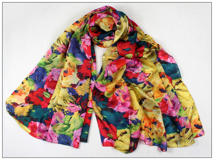 wholesale 100% silk scarves