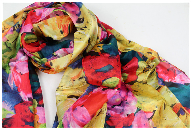 wholesale 100% silk scarves