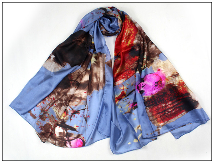 wholesale 100% silk scarves