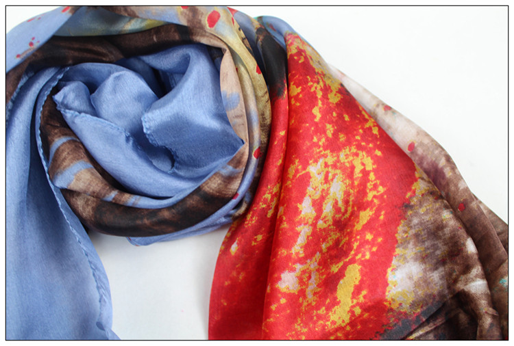 wholesale 100% silk scarves