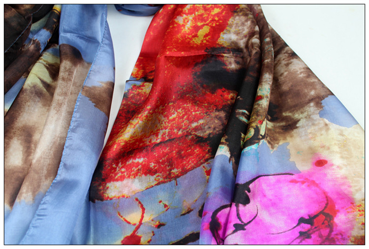 wholesale 100% silk scarves