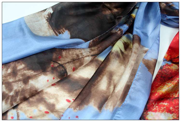 wholesale 100% silk scarves