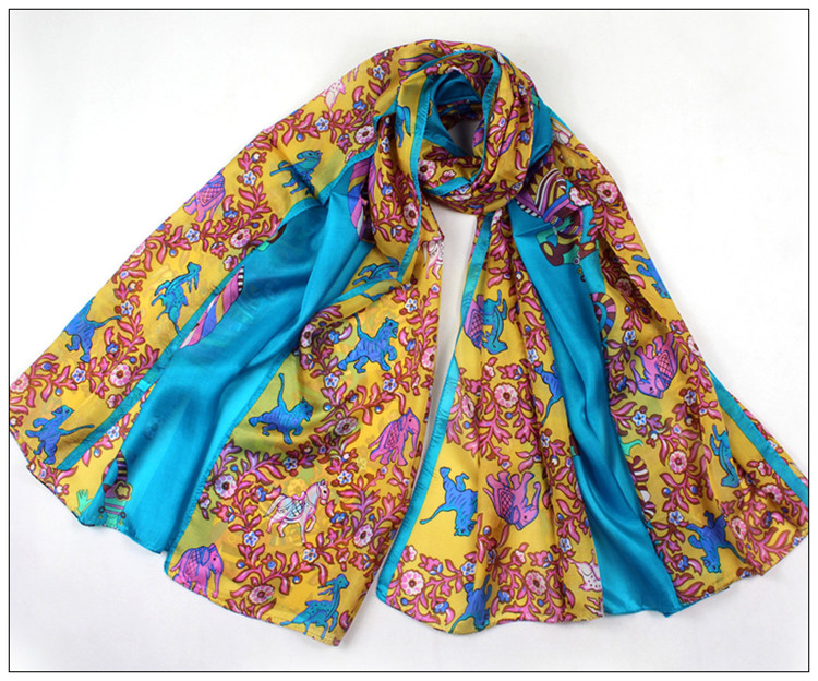 wholesale 100% silk scarves