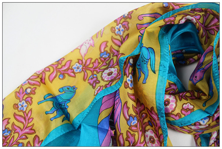 wholesale 100% silk scarves