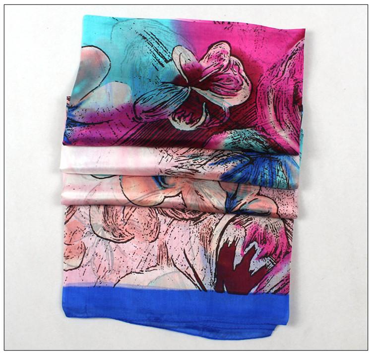 wholesale silk shawl wholesale 100% silk scarves