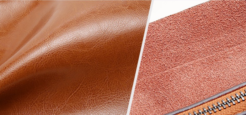 wholesale oil wax genuine leather handbags