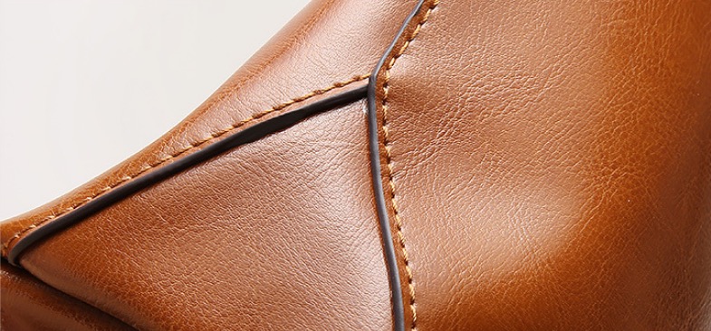 wholesale oil wax genuine leather handbags