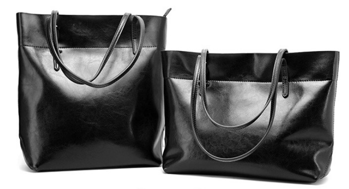 wholesale oil wax genuine leather handbags