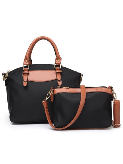 Fashion Oxford Cloth Tote 2 PCS Bag Set