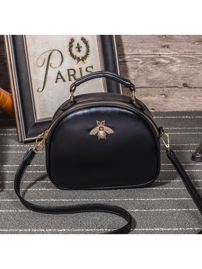 Bee Jewelry PU Cross Body Bag 
