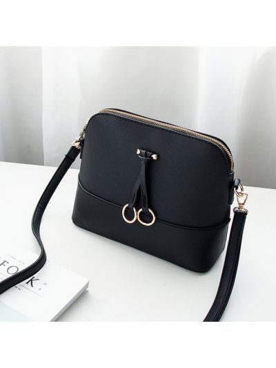 Classic PU Shell Bag Cross Body Bag