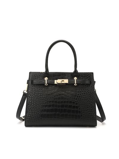 Alligator Top Grain Genuine Leather Top Handle Kelly Bag Designer Bag