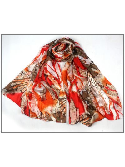 Dancing 100% Pure Silk Scarves Shawl-86011
