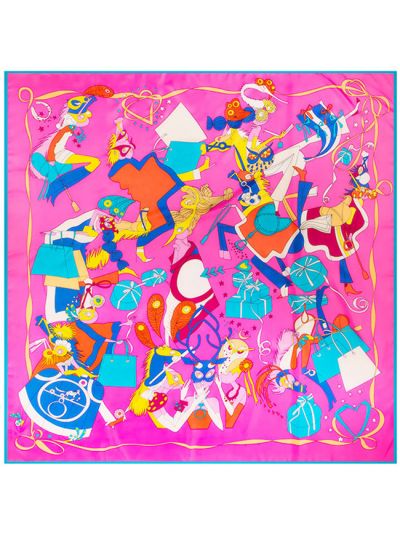 Handbags Silk Ribbon Pattern-fsdf2-1  Twill Silk & Polyester 130*130 Scarf Kerchief