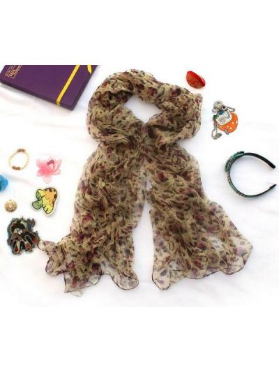 Wild-Q332009 Silk Scarf