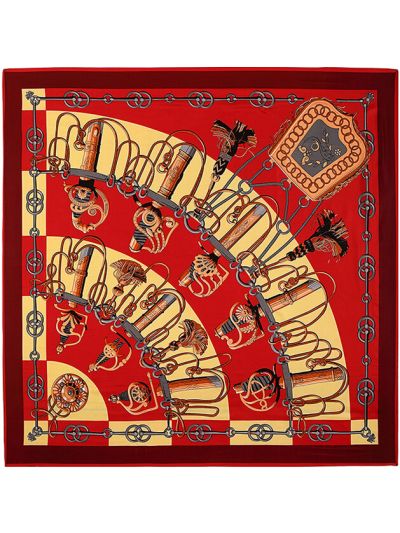Saber High-Grade-3335 Twill Silk & Polyester 130*130 Scarf Kerchief