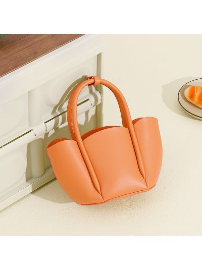 Tote women summer soft pu leather flower lady cross body bag small handbags