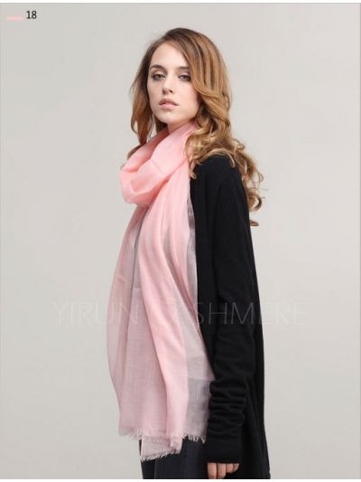 Inner Mongolia Super Soft 300NM 100%Pure cashmere women Scarf-C11018Y-18
