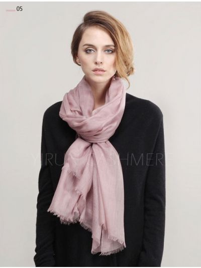 Inner Mongolia Super Soft 300NM 100%Pure cashmere women Scarf-C11018Y-5