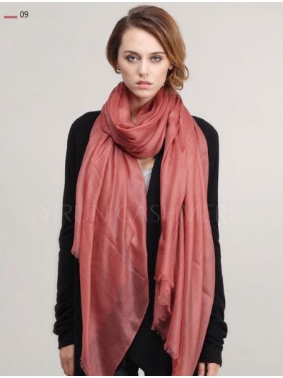 Inner Mongolia Super Soft 300NM 100%Pure cashmere women Scarf-C11018Y-9