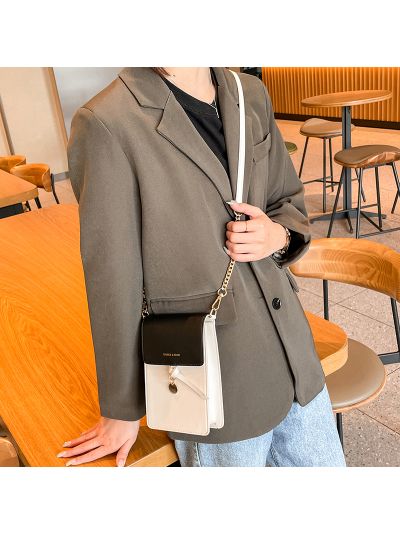Sling bag women genuine leather phone mini cross body bag summer lady handbags