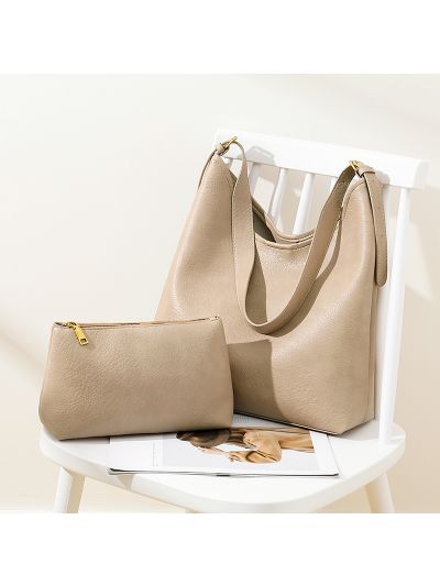 Tote bag for women soft pu leather large shoulder hobo bag lady handbags