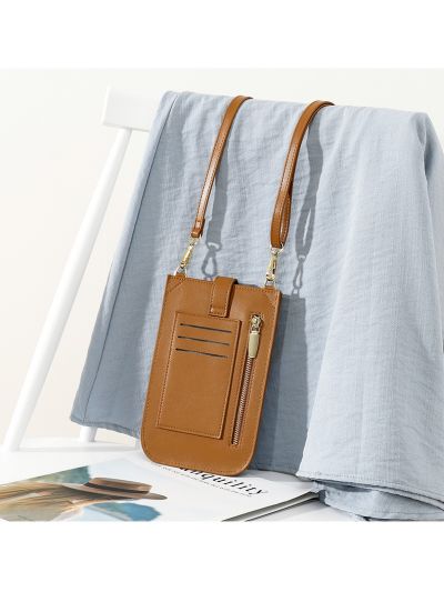 Sling Bag women alligator grain pu leather new design korean style mini cross body phone beg sling ladies handbag