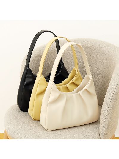 Underarm Bag for women soft PU leather hobo bag shoulder bag