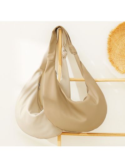 Hobo for women PU leather shoulder bag soft leather lady handbags 